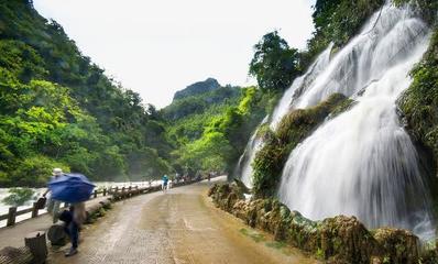 小七孔景色 瀑布群 碧綠河水 茂蘭小七孔山水 荔波朝陽 貴州旅游 貴州荔波山水 元素 免摳png 設(shè)計圖片 免費下載 頁面網(wǎng)頁 平面電商 創(chuàng)意素材